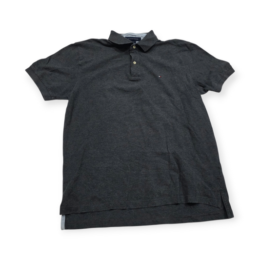 Playera Polo Tommy Hilfiger Grande L Gris