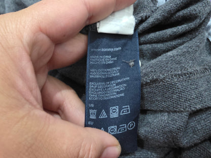 Playera Polo Tommy Hilfiger Grande L Gris