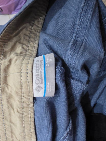 Bermuda Columbia Talla 34 Azul