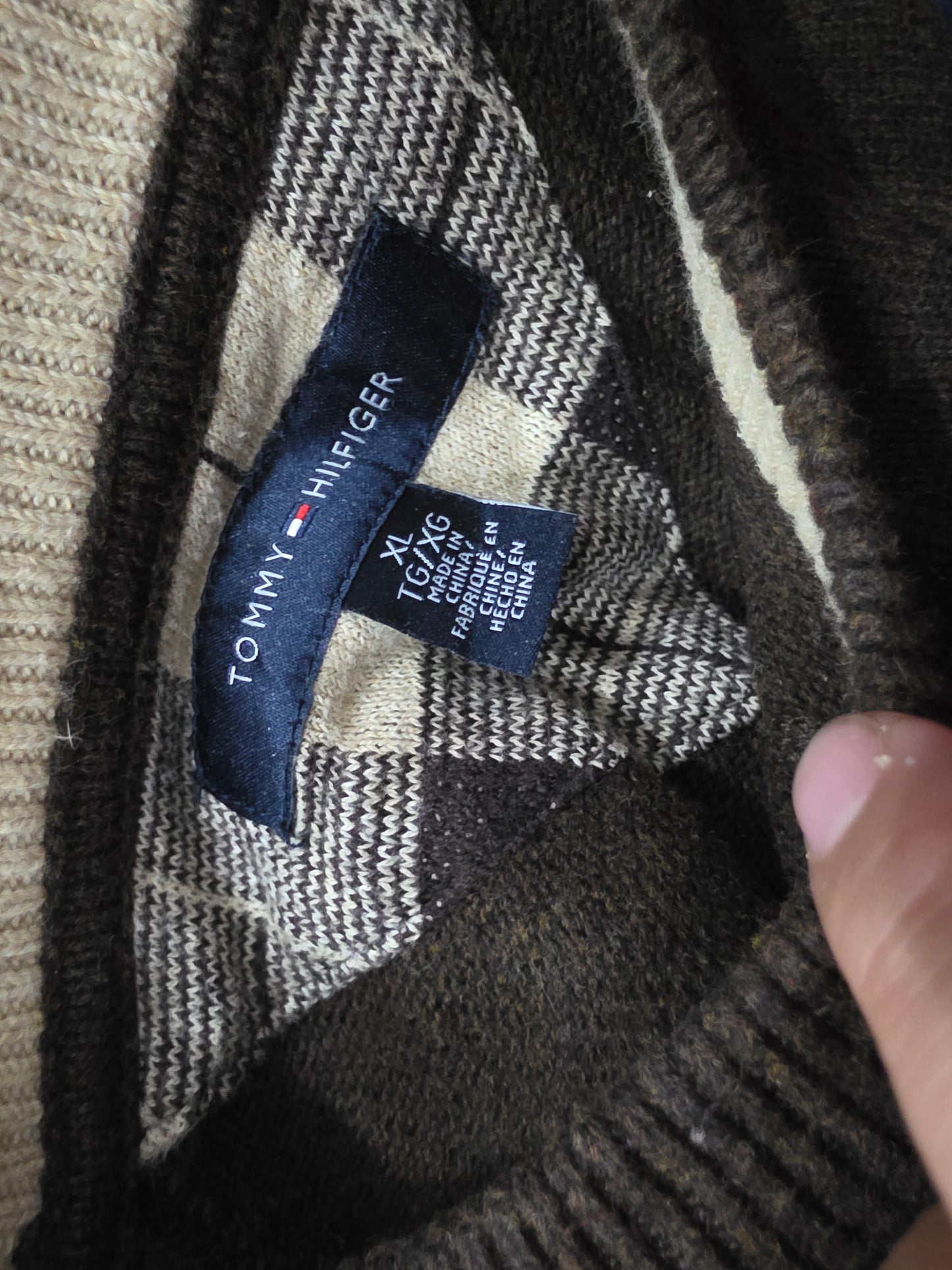 Sueter Tommy Hilfiger Xgrande Xl Cafe