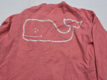 Playera Manga Larga Vineyard Vines Xgrande Xl Coral