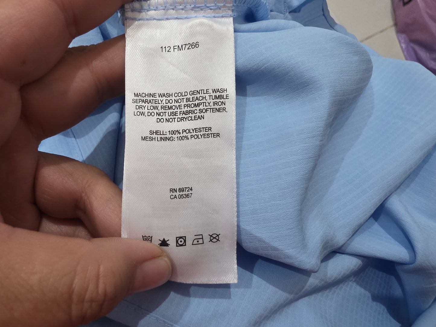 Camisa Manga Corta Columbia Xgrande Xl Azul Claro