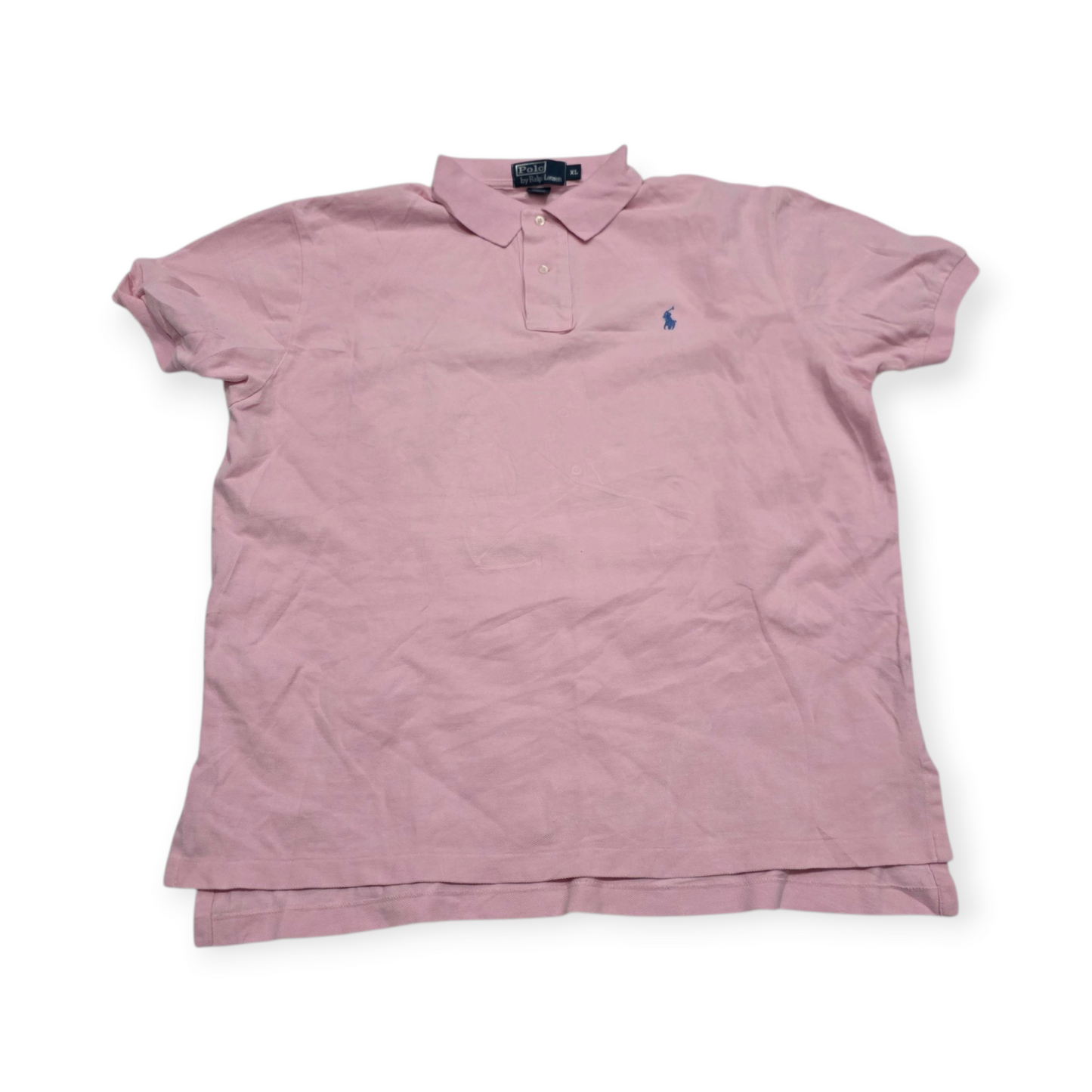 Playera Polo Ralph Lauren Xgrande Rosa Pony Azul
