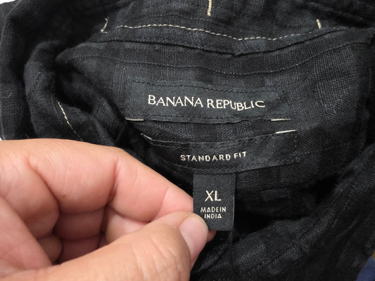 Camisa Banana Republic Xgrande Standard Fit Negro
