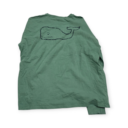Playera Manga Larga Vineyard Vines Verde Xgrande