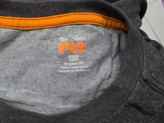 Playera Manga Larga Timberland Pro Xgrande Xl Gris