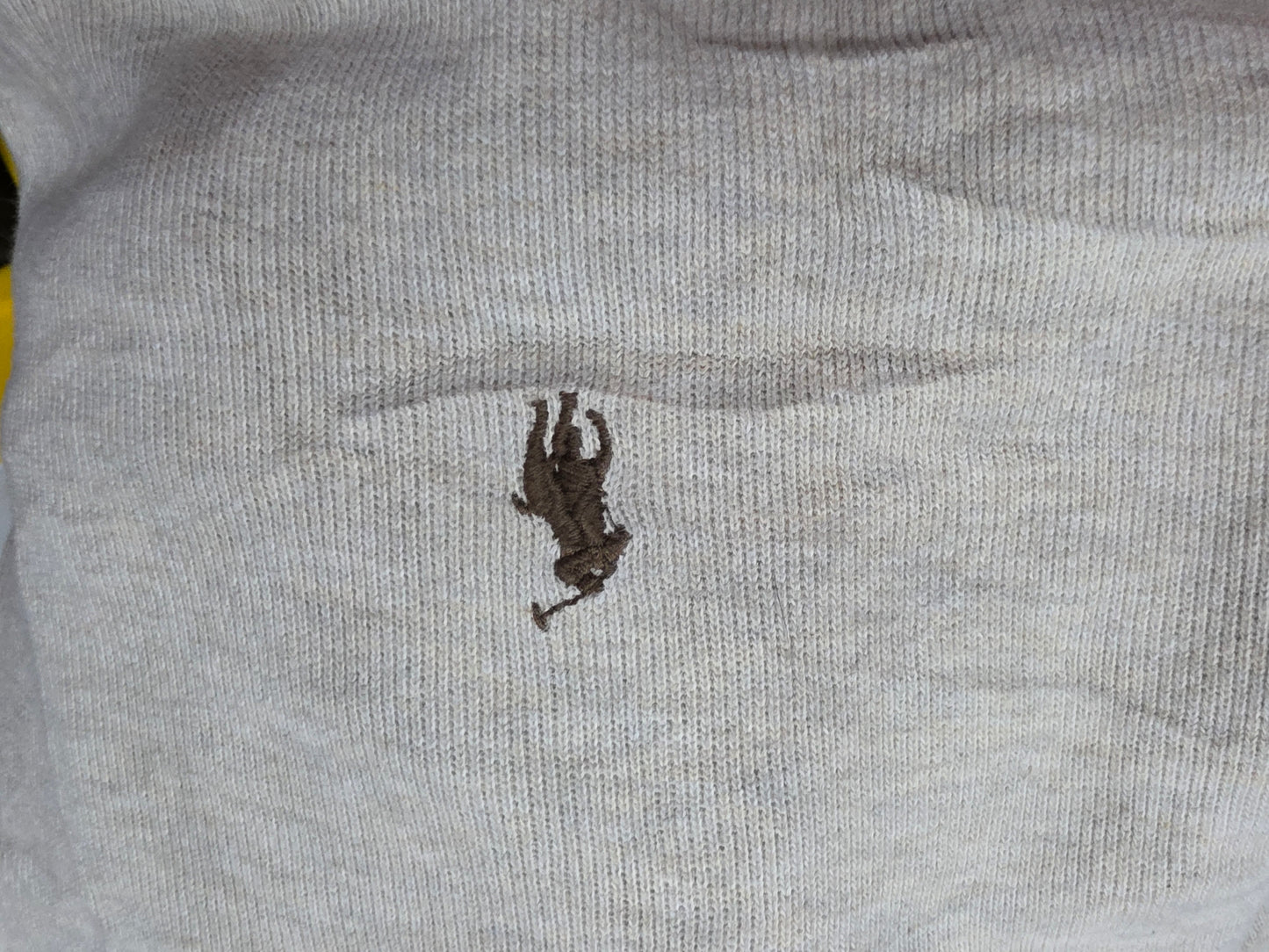 Sueter Ralph Lauren 2xl Beige Pony Cafe