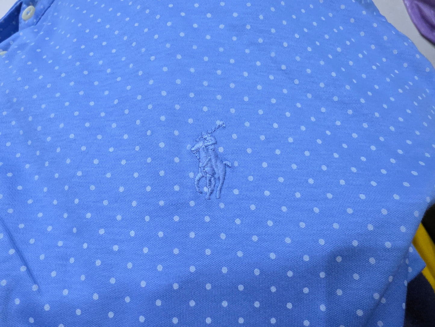 Playera Polo Ralph Lauren 2xl Custom Slimfit Azul