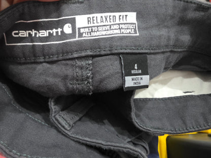 Pantalon Carhartt Mujer Relaxed Fit Gris 4 Regular