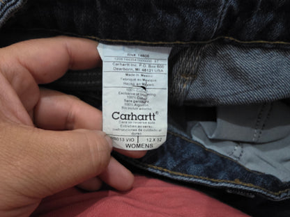 Pantalon Carhartt 12x32 Azul Mujer