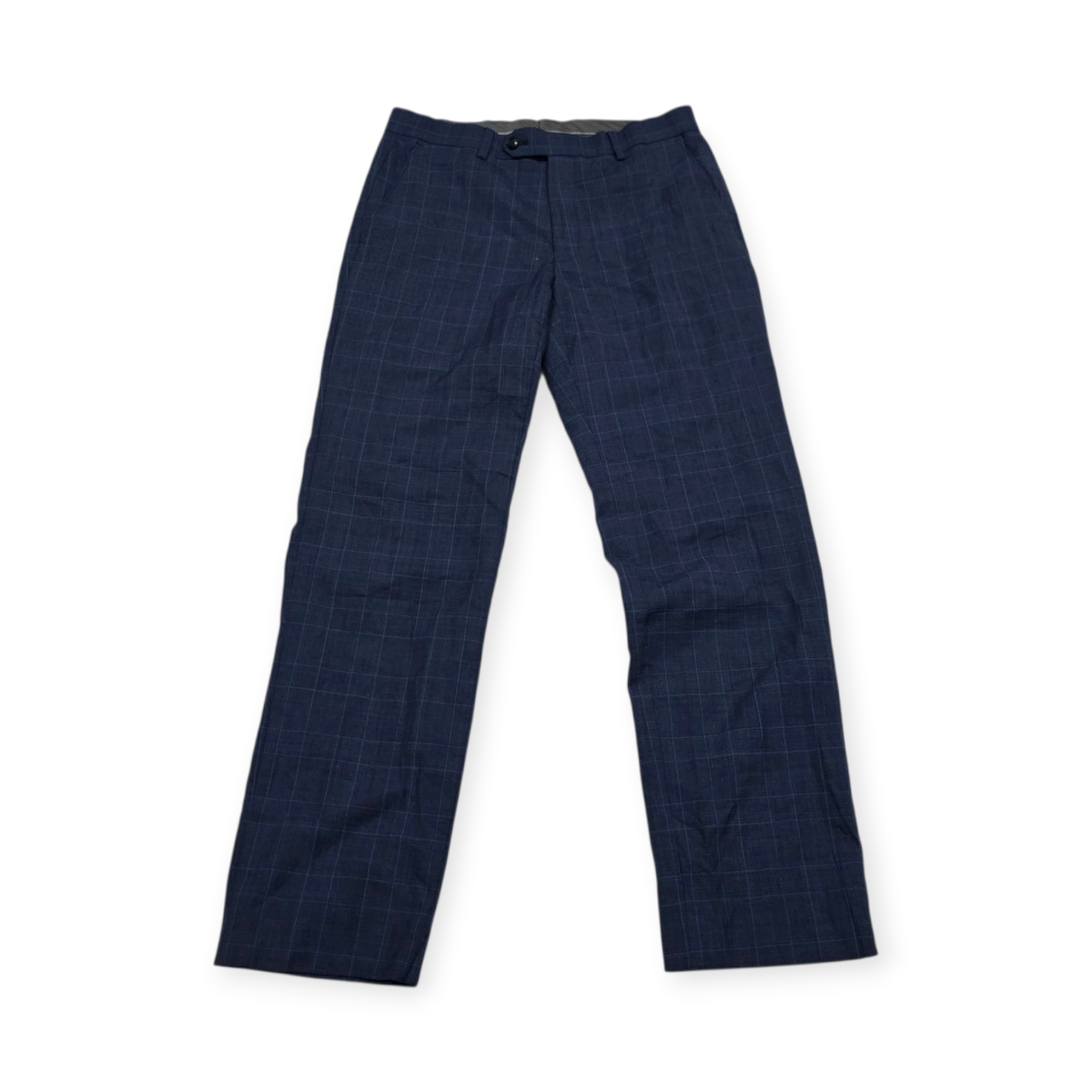 Pantalon Michael Kors 30x30 Recto Azul Vestir