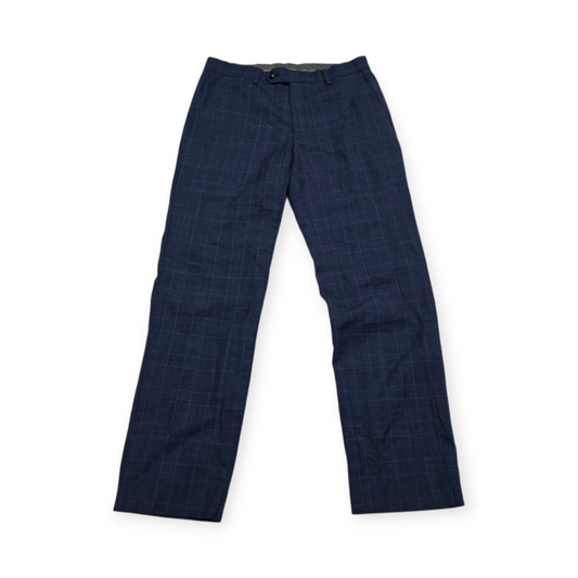 Pantalon Michael Kors 30x30 Recto Azul Vestir