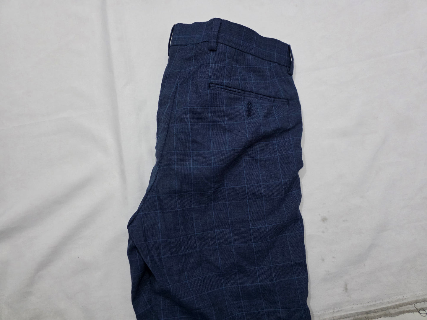 Pantalon Michael Kors 30x30 Recto Azul Vestir
