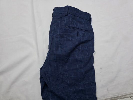 Pantalon Michael Kors 30x30 Recto Azul Vestir