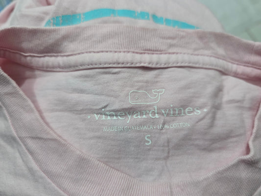 Playera Vineyard Vines Chico S Rosa