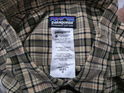 Camisa Patagonia Mediana M Cuadro Cafe