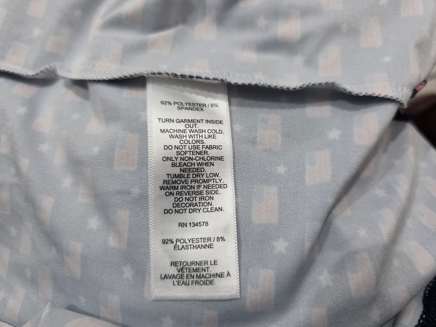 Playera Polo Vineyard Vines Grande L Azul Banderas