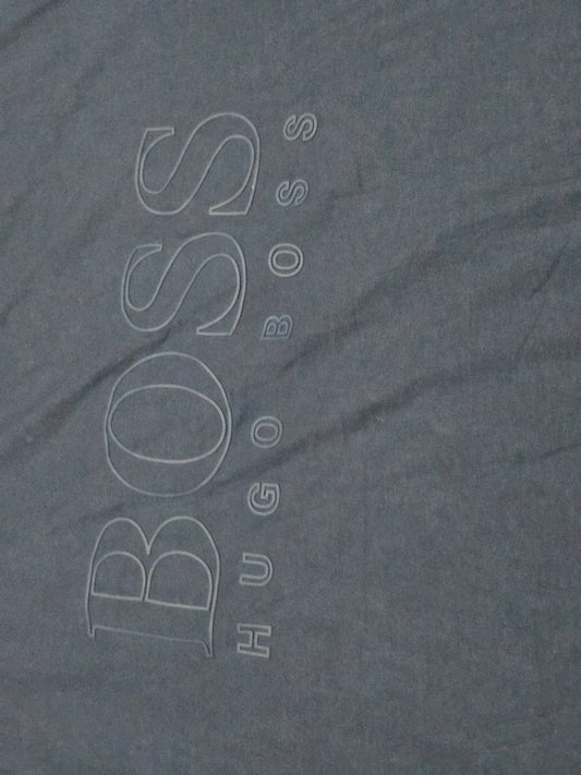 Playera Boss 2xl Azul Letras (NUEVO)