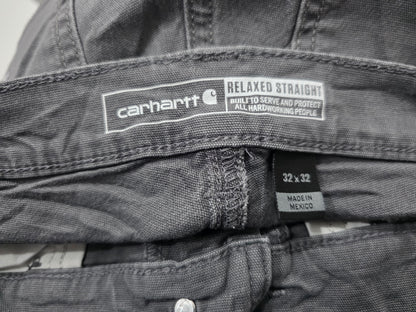 Pantalon Carhartt 32x32 Relaxed Fit Gris
