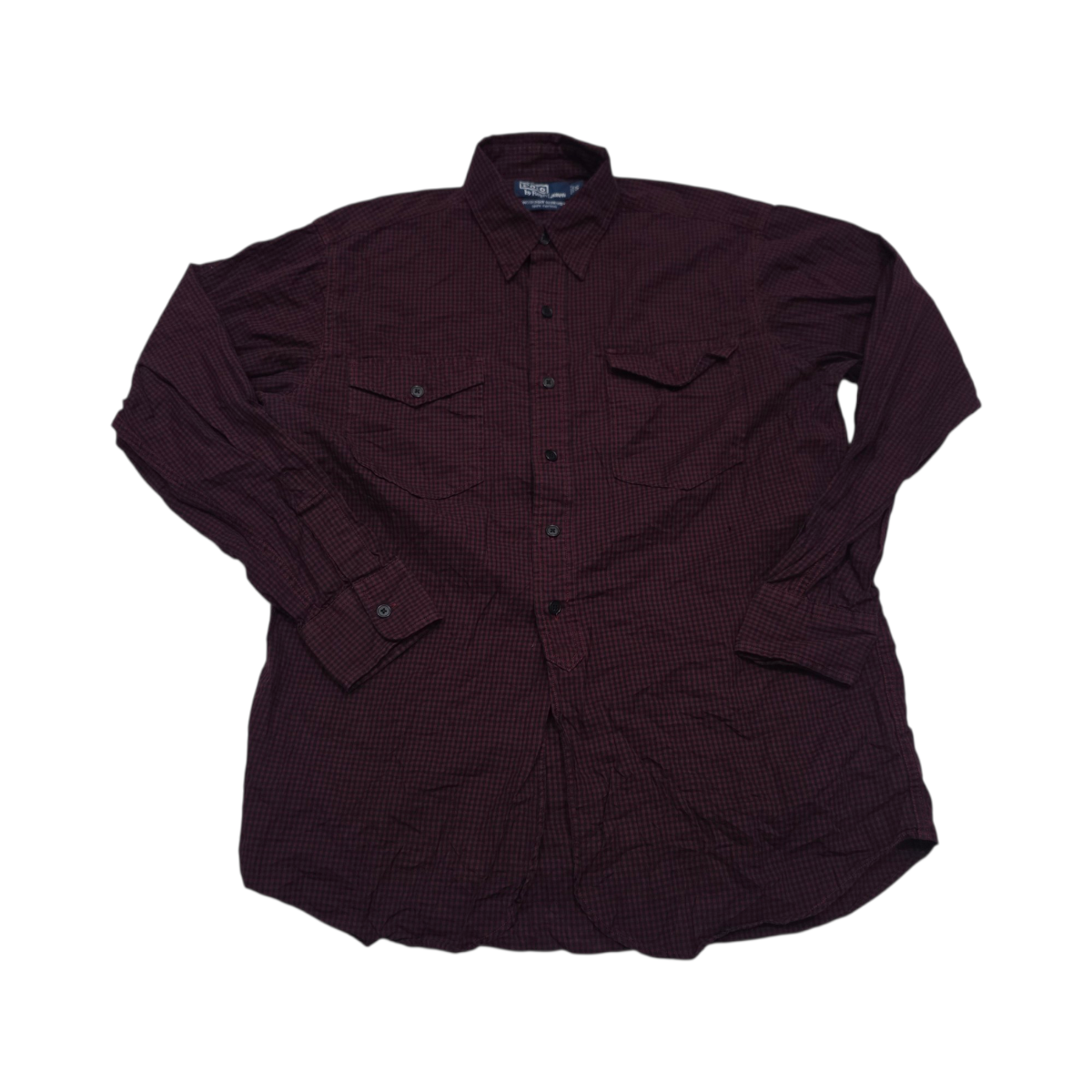 Camisa Ralph Lauren Chico S Woodsman Workshirt Rojo