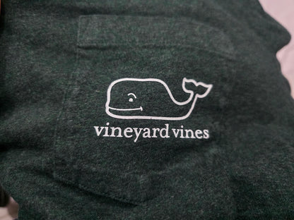Playera Vineyard Vines Chico S Verde Con Gorro