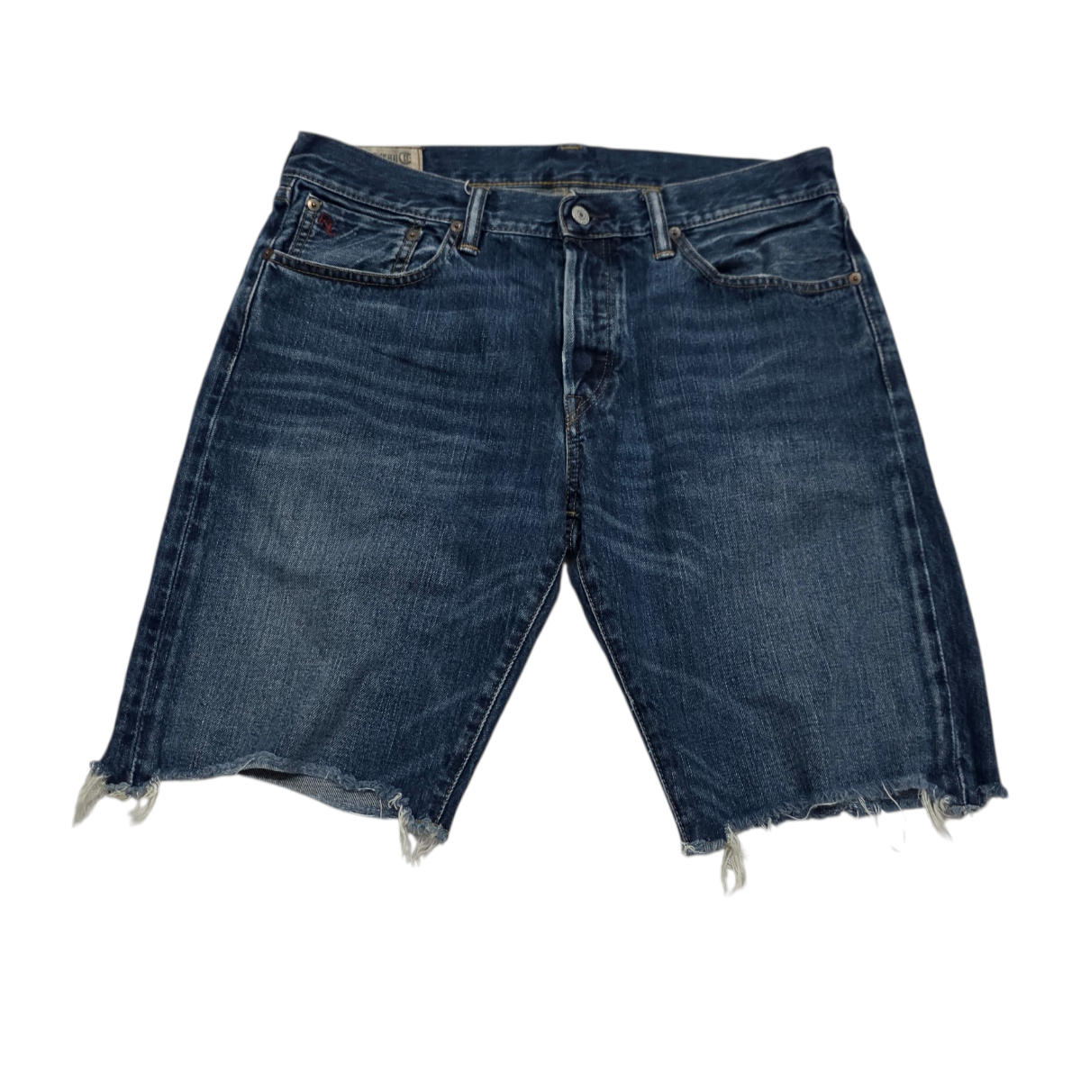 Bermuda Ralph Lauren Mezclilla Talla 32 Azul