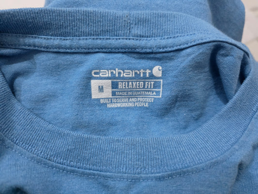 Playera Carhartt Mediana M Relaxed Fit Azul Claro