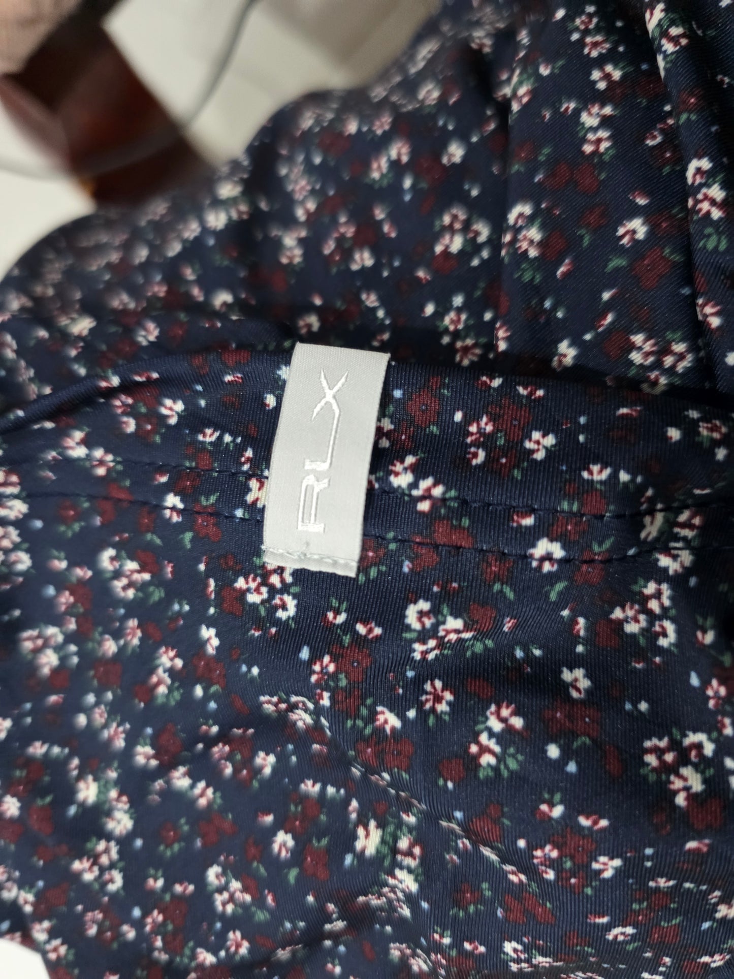 Playera Polo Ralph Laurenx Grande Azul Flores