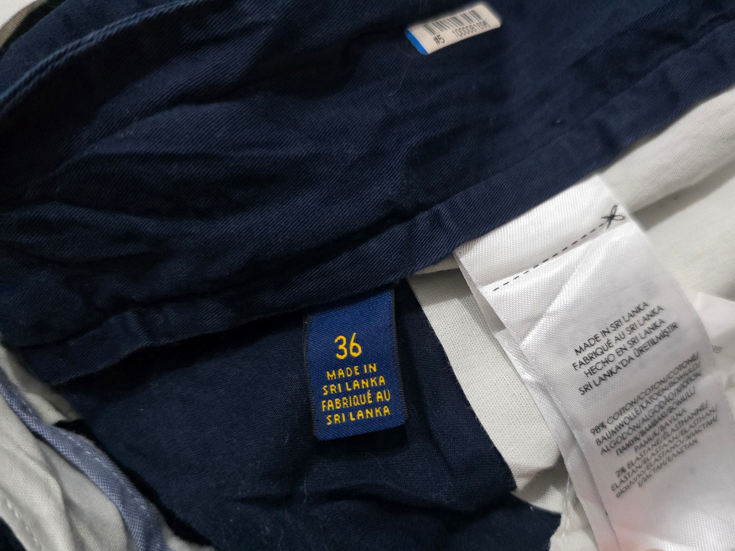 Bermuda Ralph Lauren Talla 36 Azul