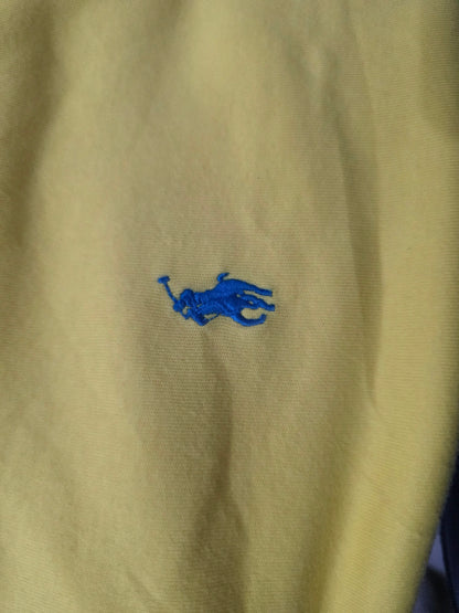 Playera Polo Ralph Lauren Grande Amarillo Pony Azul