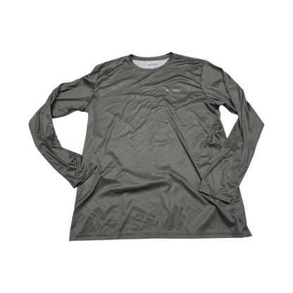 Playera Manga Larga Columbia Pfg Xgrande Verde
