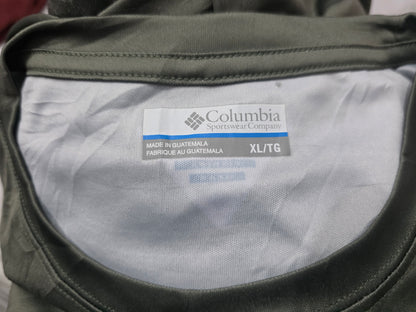 Playera Manga Larga Columbia Pfg Xgrande Verde
