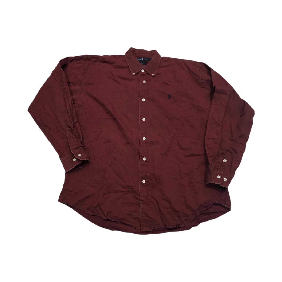 Camisa Ralph Lauren Xgrande Blake Vino Amplia