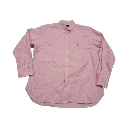 Camisa Ralph Lauren Xgrande 17 34-35 Rosa Pony Colores