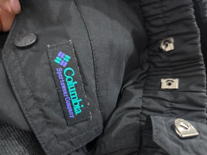 Pants Columbia Xgrande Negro Resistente Agua Retro