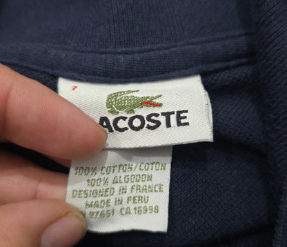 Playera Polo Lacoste 2xl Fr7 Azul