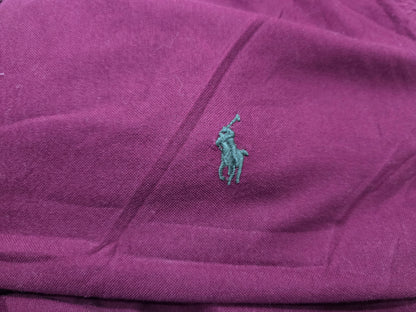 Camisa Ralph Lauren 2xl Classic Fit Vino Pony Verde