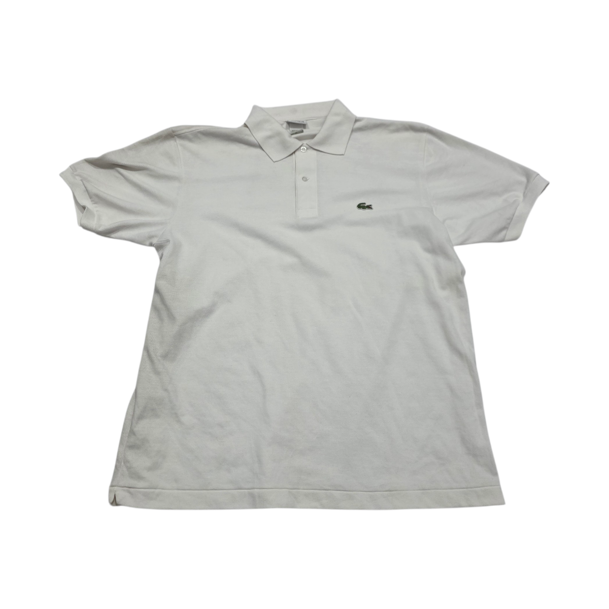 Playera Polo Lacoste 2xl Fr 7 Blanca