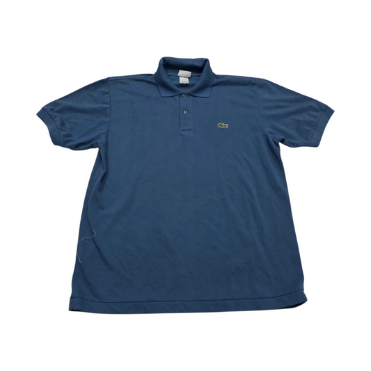 Playera Polo Lacoste 2xl Fr 7 Azul Metalico