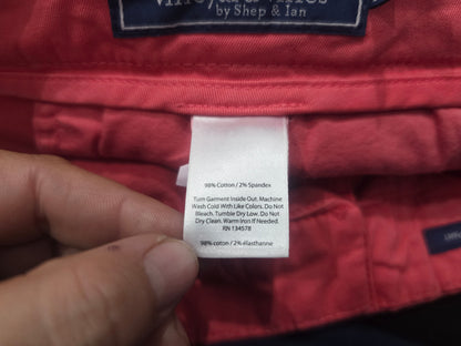 Pantalon Vineyard Vines 34x32 Recto Coral (Usado)