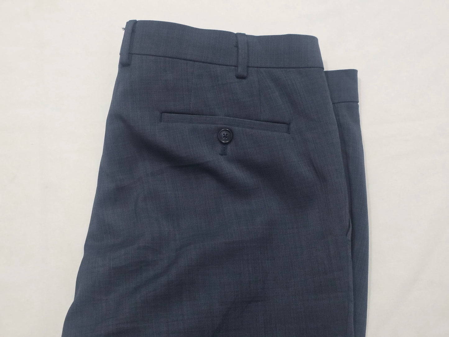 Pantalon Michael Kors 36x32 Recto Gris Vestir (Usado)