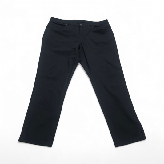 Pantalon Lululemon 38 Gris Slimfit Deportivo (Usado)