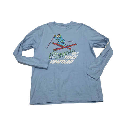 Playera Manga Larga Vineyard Vines Adolescent Xl Azulclaro (Usado)