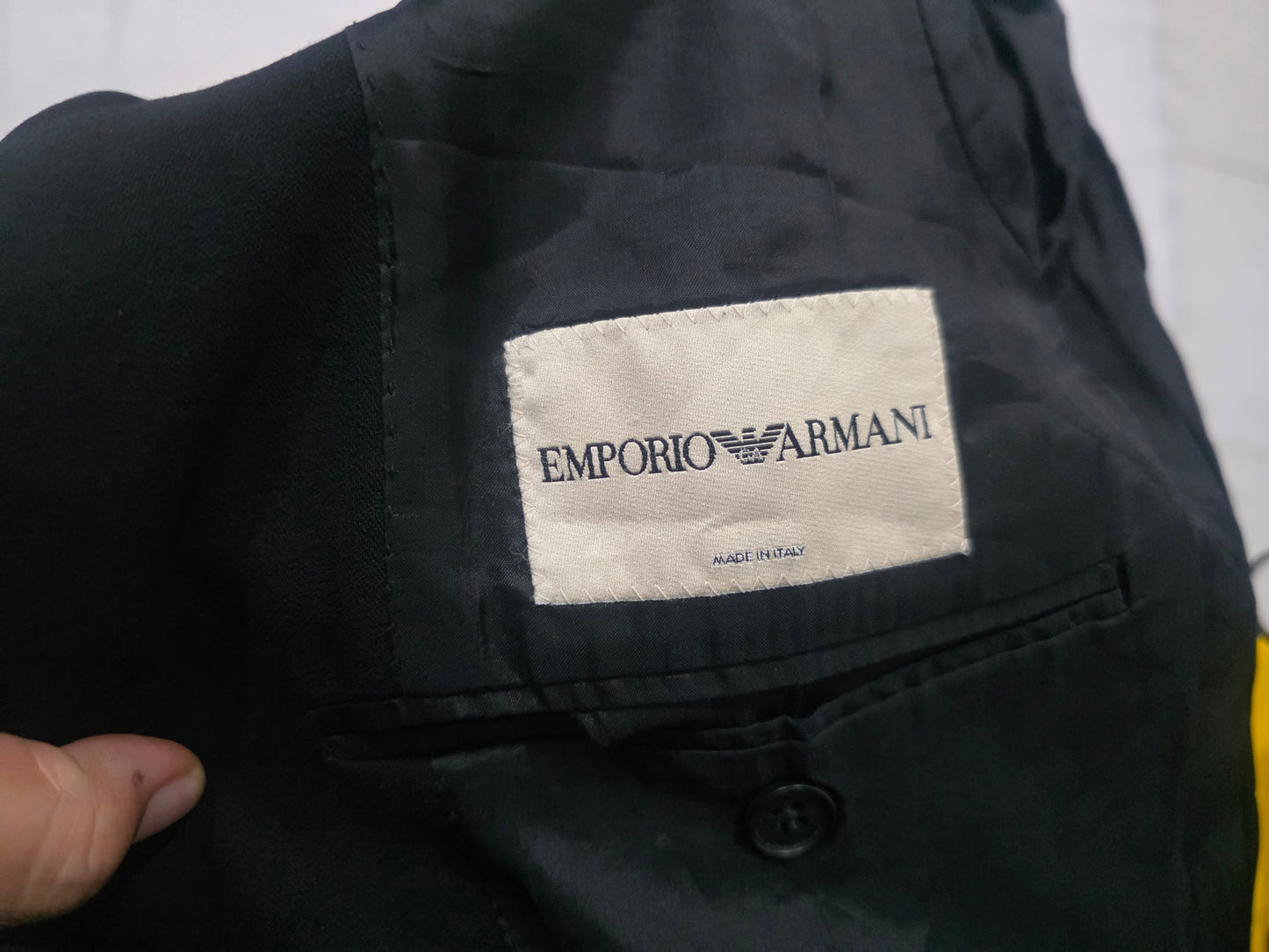 Emporio Armani Negro Talla 50 Italia (Usado)