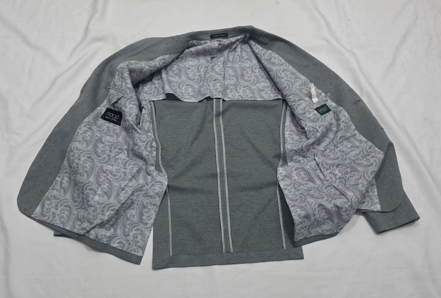 Saco Ralph Lauren 41r Gris (Usado)