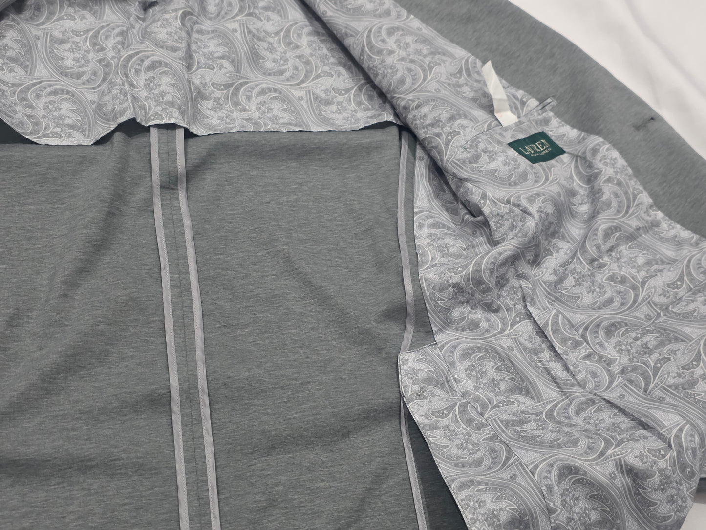 Saco Ralph Lauren 41r Gris (Usado)