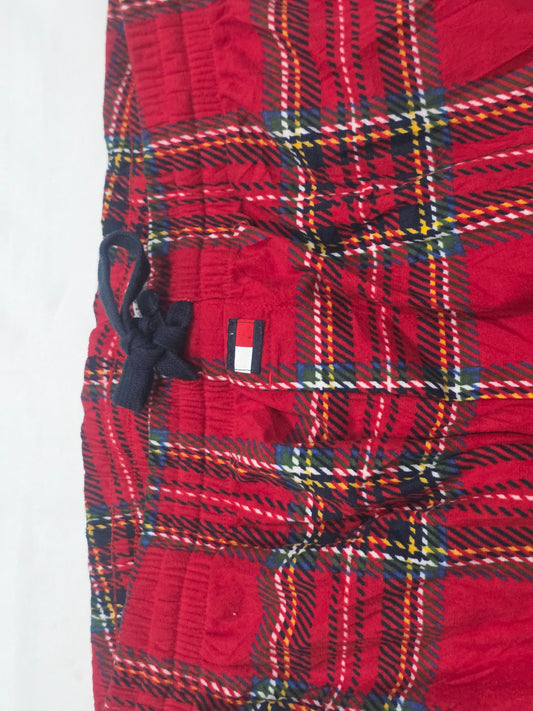 Pijama Tommy Hilfiger Grande L Rojo Cuadro (Usado)