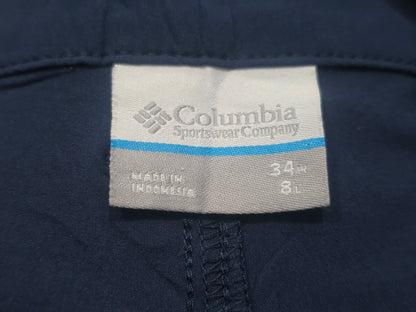 Bermuda Columbia Pfg Talla 34 Azul (Usado)