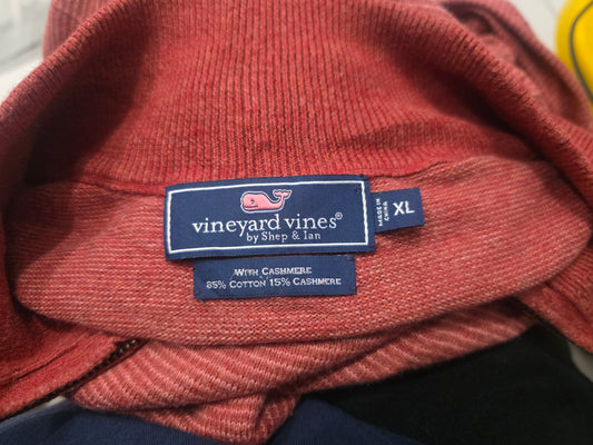 Sueter Vineyard Vines Xgrande Naranja Oscuro (Usado)