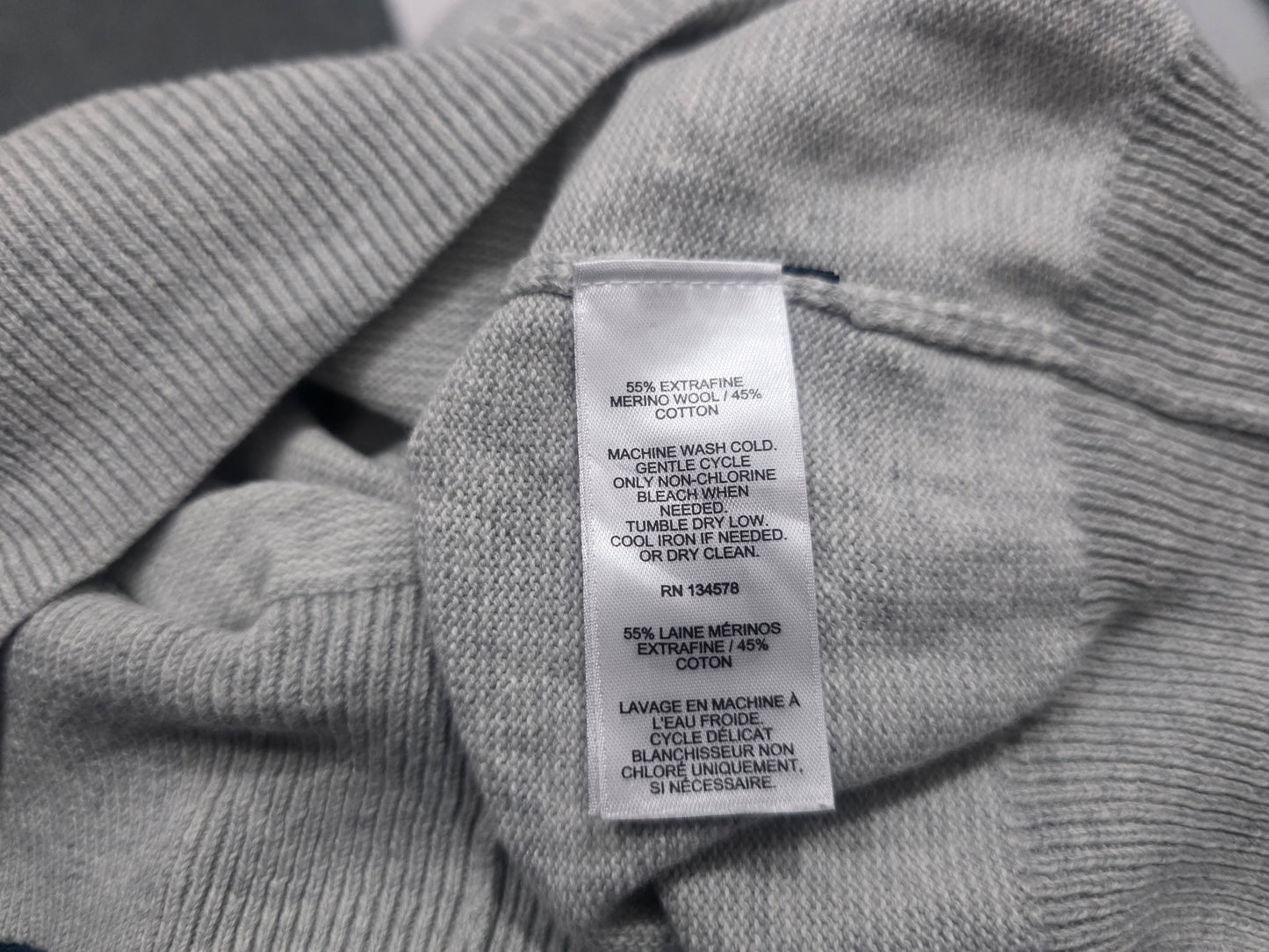 Sueter Vineyard Vines Xgrande Gris (Usado)